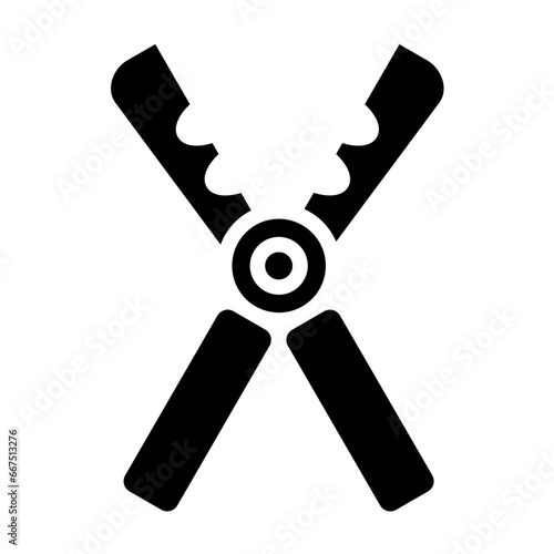 Wire Cutter Icon Style