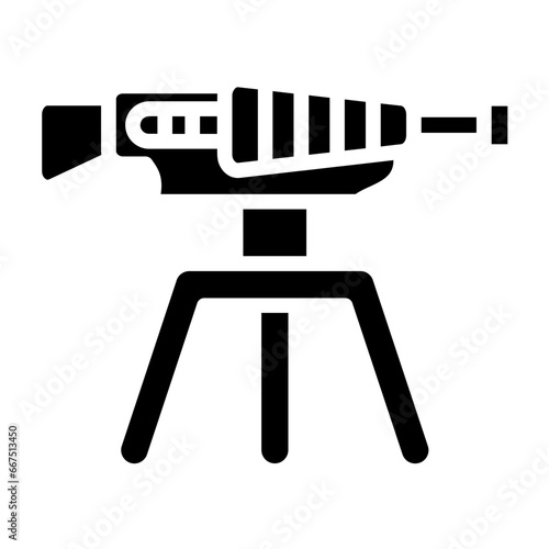 Machine Gun Icon Style