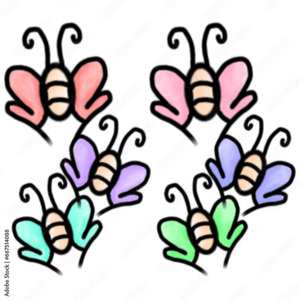Fototapeta premium print butterfly 