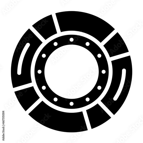 Life Preserver Icon Style