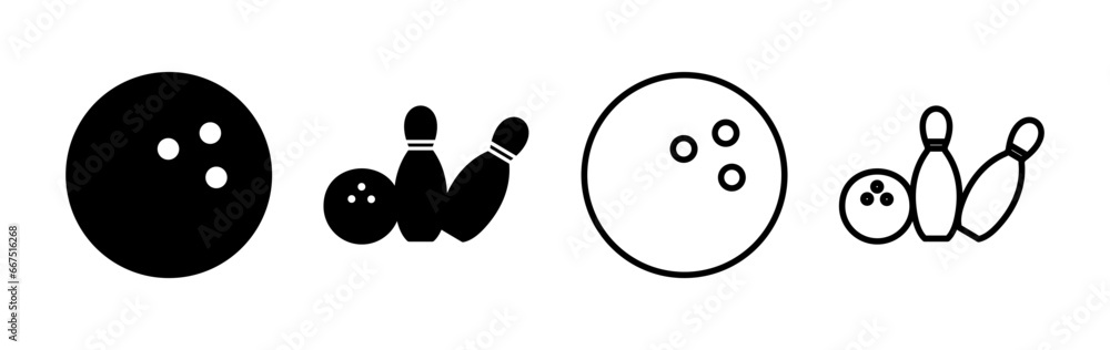 Bowling icon vector. Bowling ball and pin icon. Bowling pins with ball icon. Bowling icon vector. Bowling ball and pin icon. Bowling pins with ball icon.