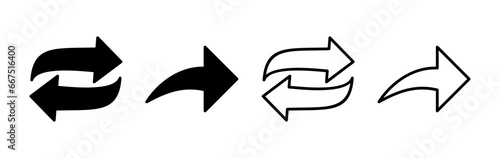 Arrow icon. Arrow symbol. Arrow icon for your web design.