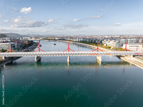 Rákóczi bridge of Budapest, Rákóczi Híd. Budapest Landscape photo