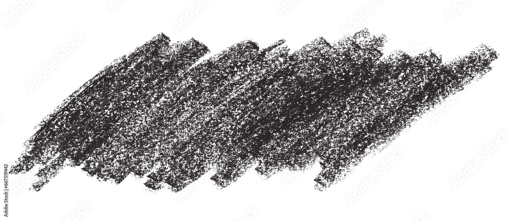 Fototapeta premium black pencil strokes isolated on transparent background