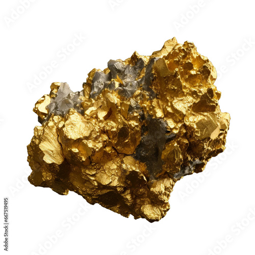 Nugget gold, PNG file, Transparent Background 