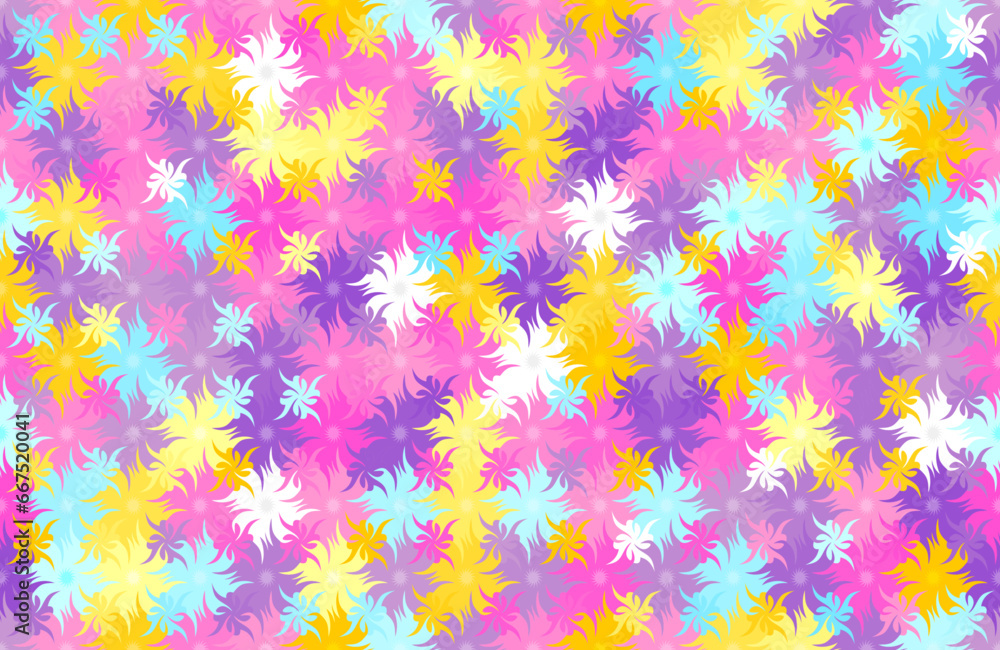 Summer texture from flowers. Wrapping paper. Seamless pattern. Summer texture from flowers. Wrapping paper. Seamless pattern.