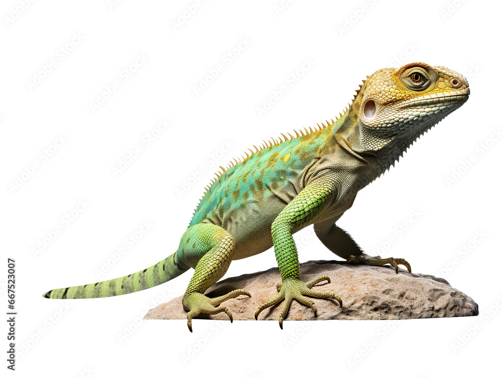 lizard isolated on a transparent background PNG, Generative Ai lizard isolated on a transparent background PNG, Generative Ai
