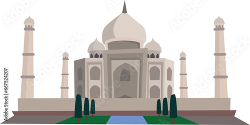 taj mahal in agra country