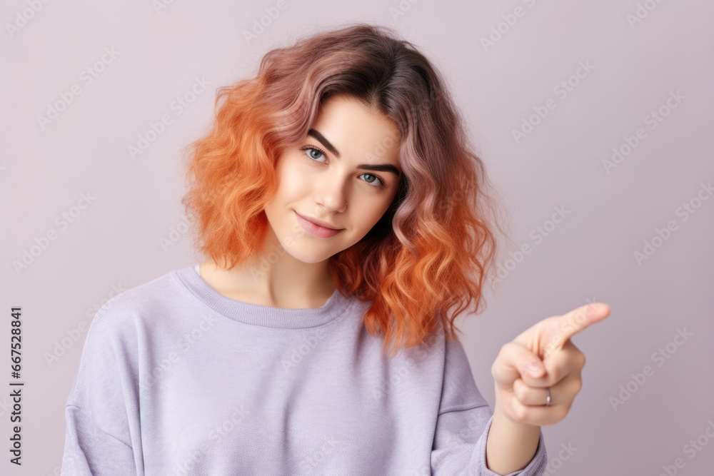 Woman Pointing at Camera Woman Pointing at Camera