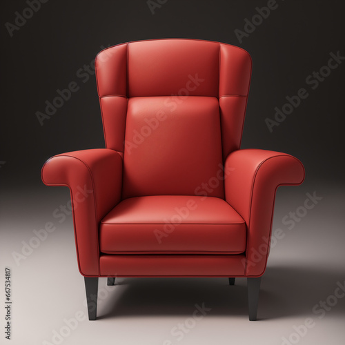 近未来な部屋にある椅子 © Anonymous03