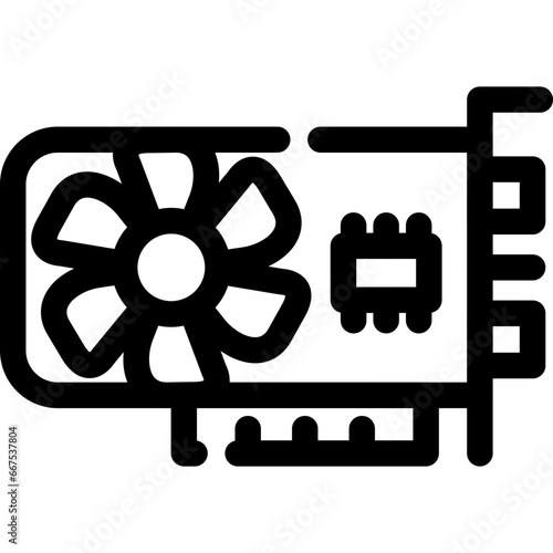 Graphic Card Icon