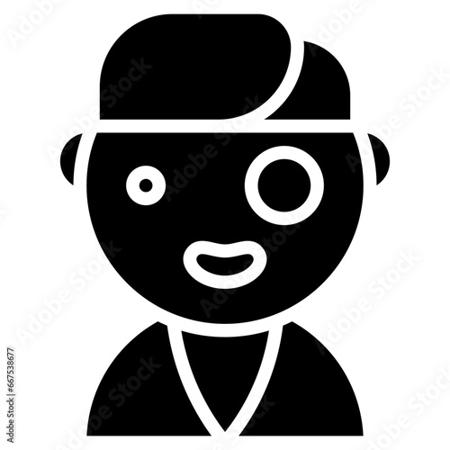 Obraz na plátně Vector Icon Mutant, Super Power, Cultures, Superhero, User, Avatar