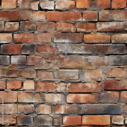 High-Resolution Brickwork Image. seamless picture