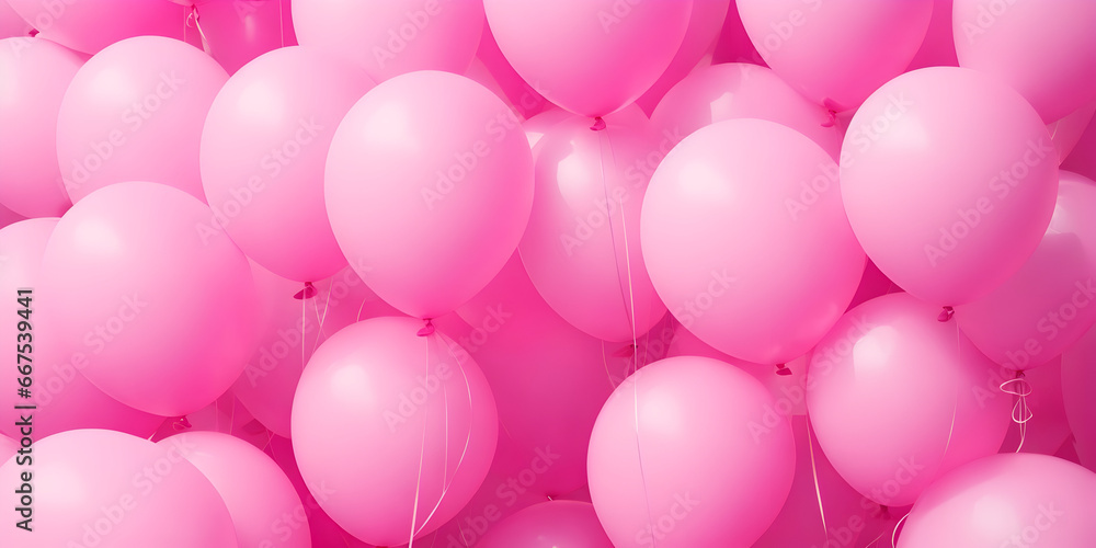 pink balloons Background