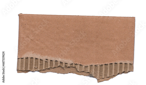 Cardboard Paper Edge Transparent Texture Background (ID: 667539624)