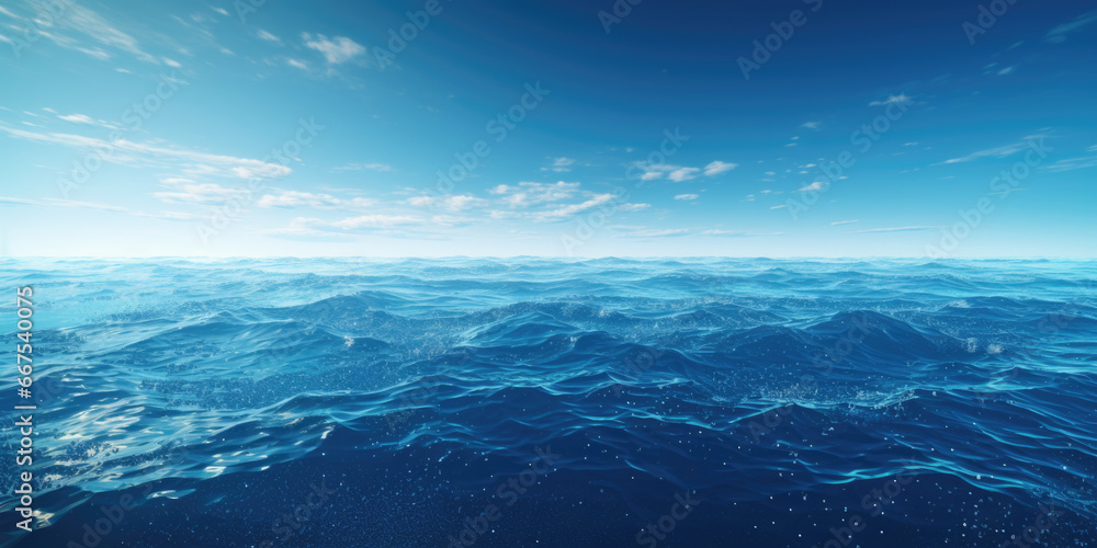 A peaceful and calming image of a large body of water with beautiful clouds in the sky. Perfect for adding a tranquil touch to any project or design A peaceful and calming image of a large body of water with beautiful clouds in the sky. Perfect for adding a tranquil touch to any project or design