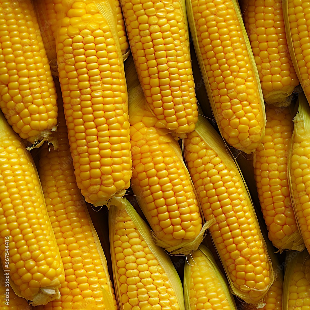 Snapshot of a cornfield. seamless picture Snapshot of a cornfield. seamless picture