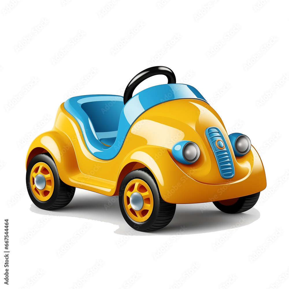 children's toy car. Children's toy on a white background. png