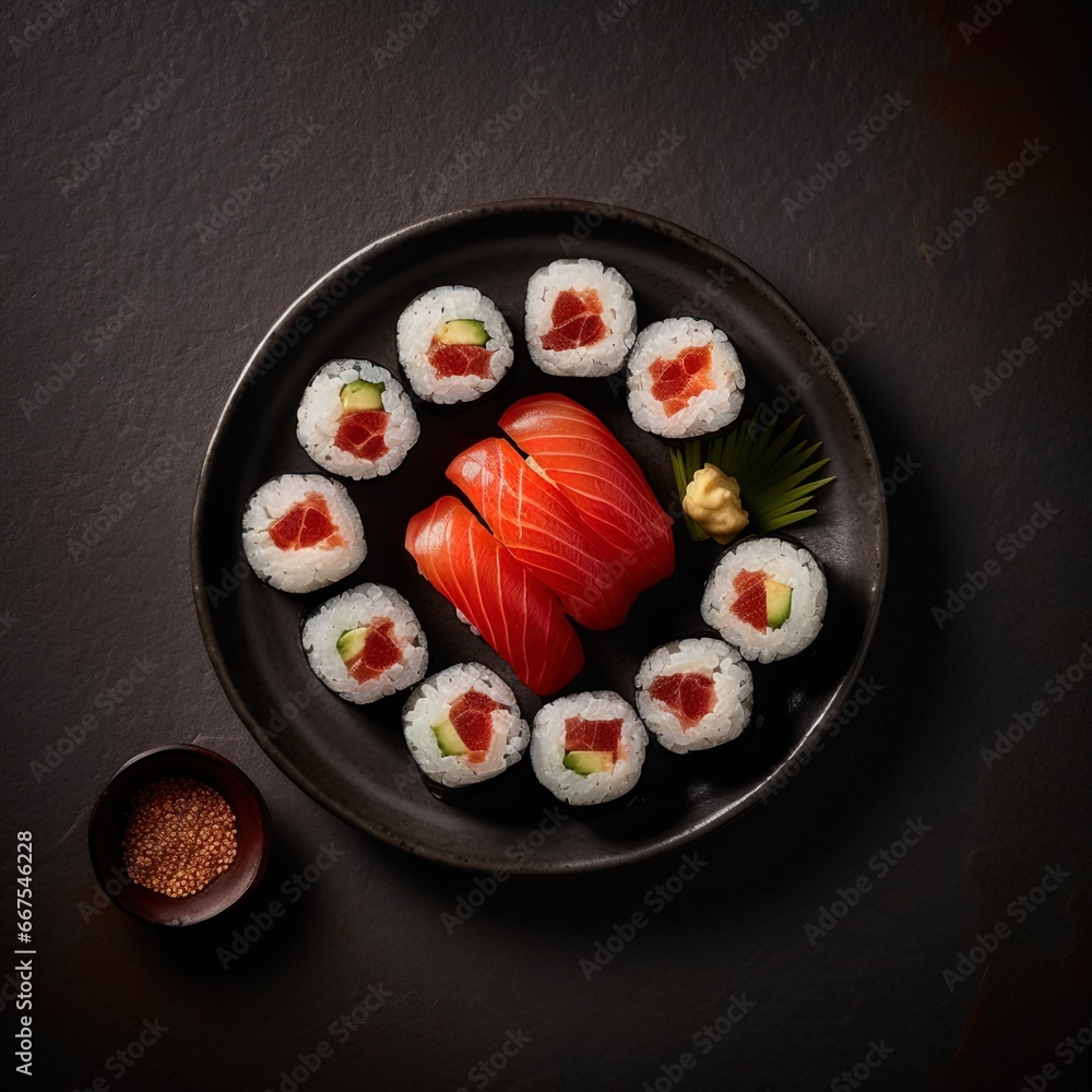 Sushi - obrazy, fototapety, plakaty 
