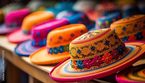 hats in the market