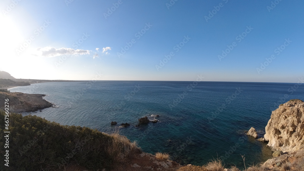 South coast of Crete in October 2023