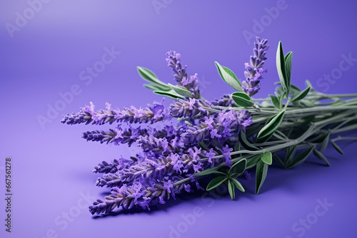 A bouquet of lavender