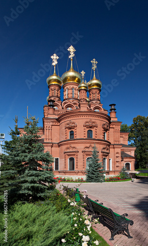 Obraz na płótnie Chernigovsky Skit, Sergiev Posad, Russia. w salonie