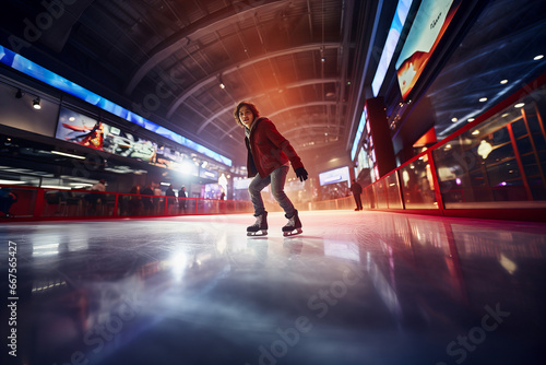 Ice skating indoors © PHdJ