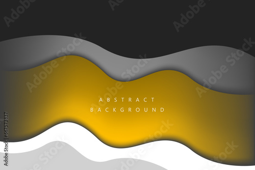 Colorful wave gradient abstract background. Vector illustration	