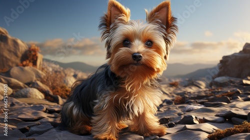Yorkshire Terrier Dog © Mahenz
