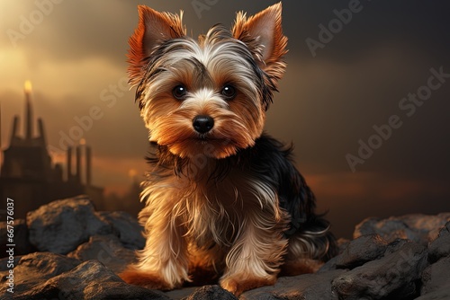 Yorkshire Terrier Dog © Mahenz