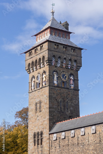 Cardiff Castle Clock Tower