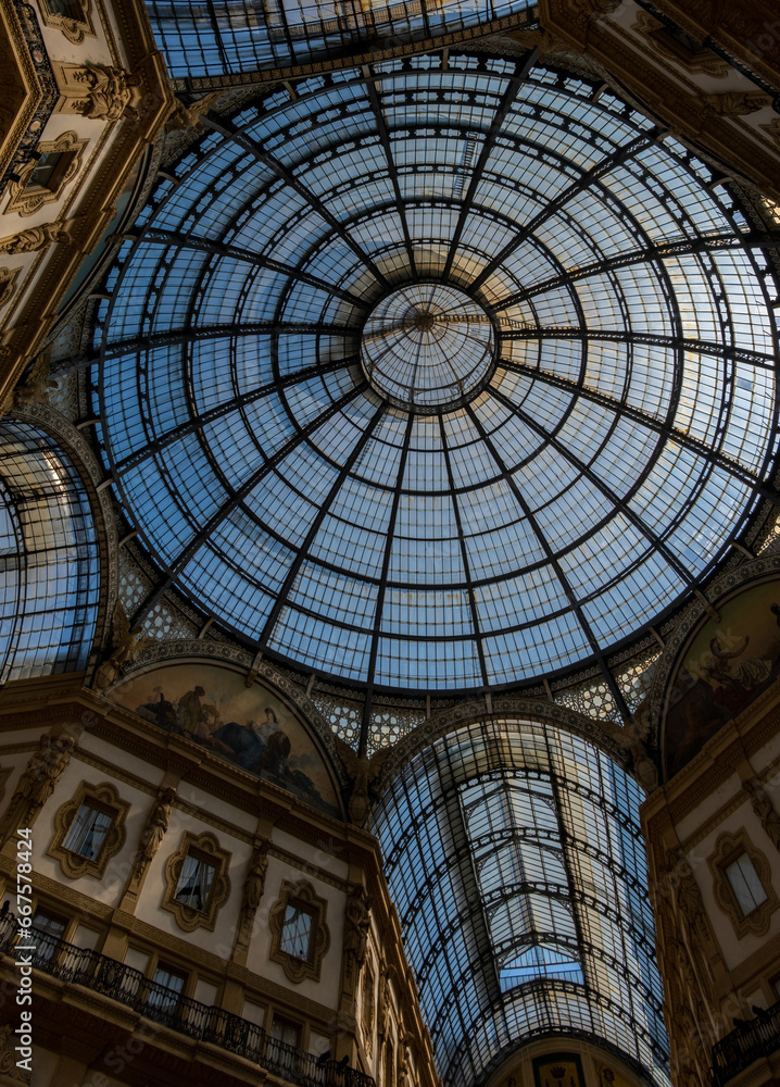 The Galleria Vittorio Emanuele II. Milano