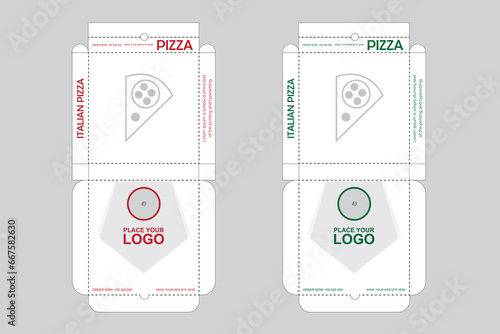 Pizza Box Design. Pizza Packaging Design. Ready For Print.