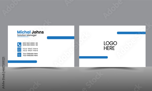 Modren Business Card Design Template 