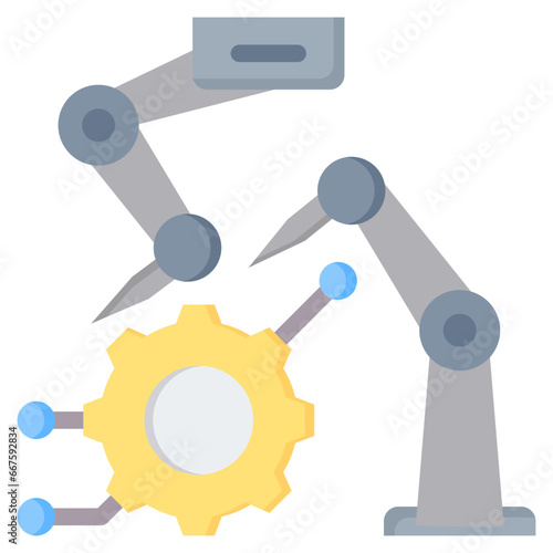 High Tech Flat Icon