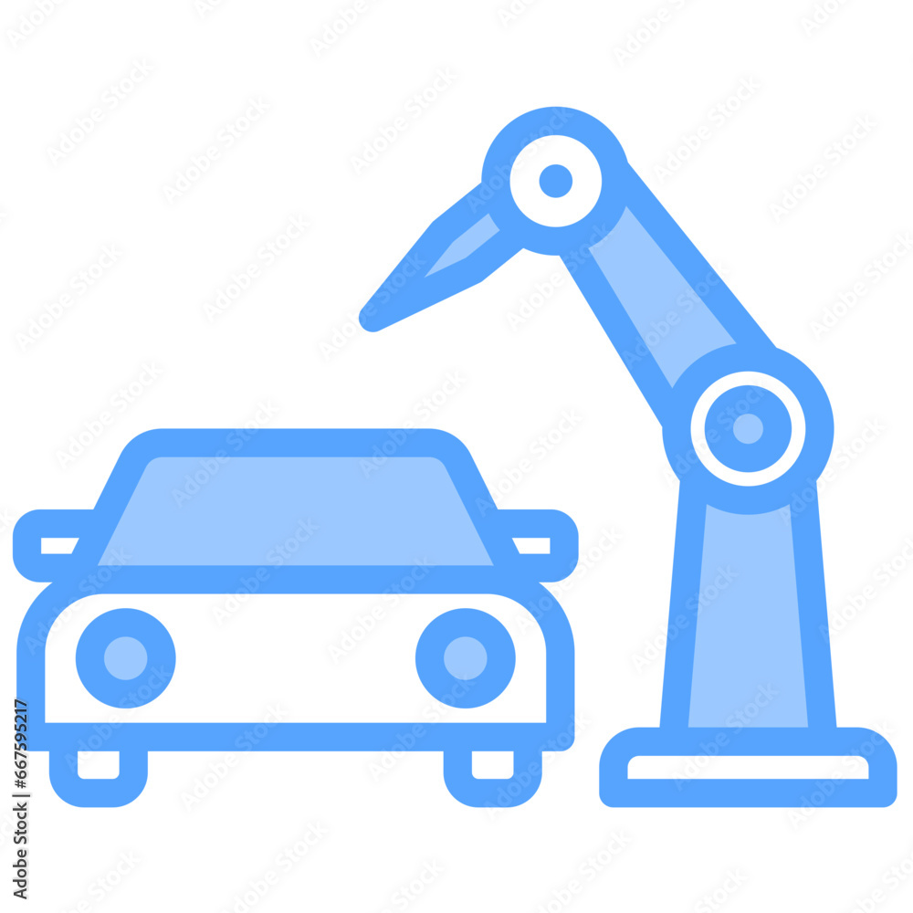 Automobiles Blue Icon Automobiles Blue Icon