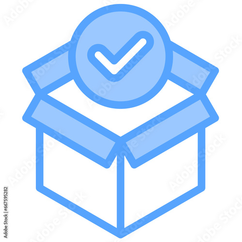 Final Product Blue Icon