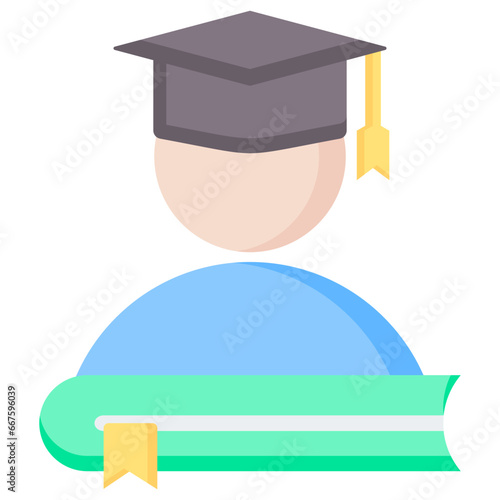 Students Flat Icon