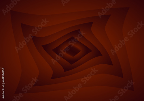 Fondo rojo escalonado y retorcido