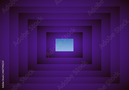 Fondo escalonado rectangular y cielo al fondo