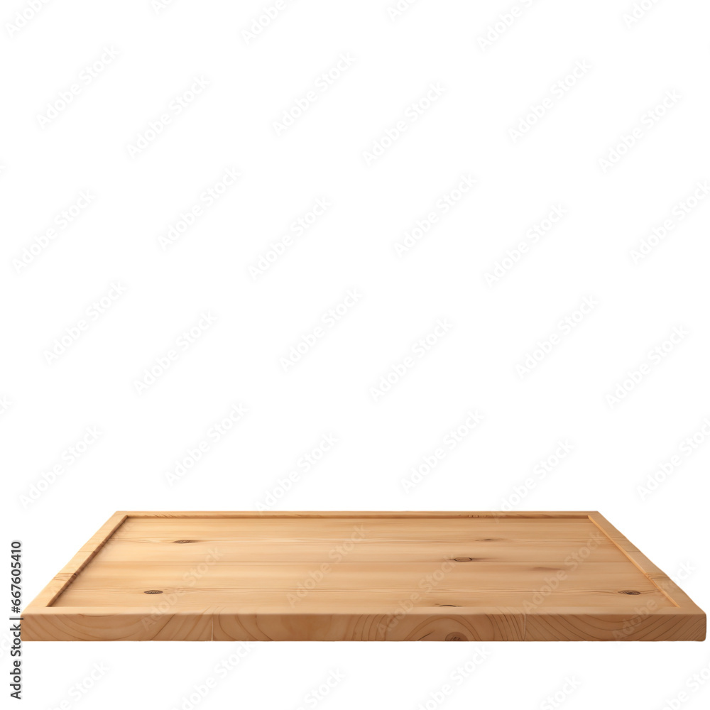 empty table  isolated