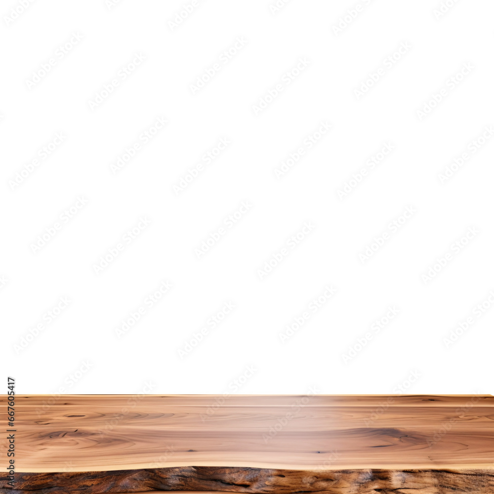 Naklejka premium empty table isolated