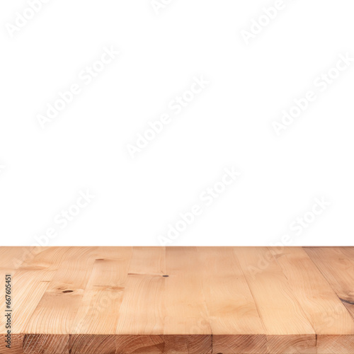 empty table isolated