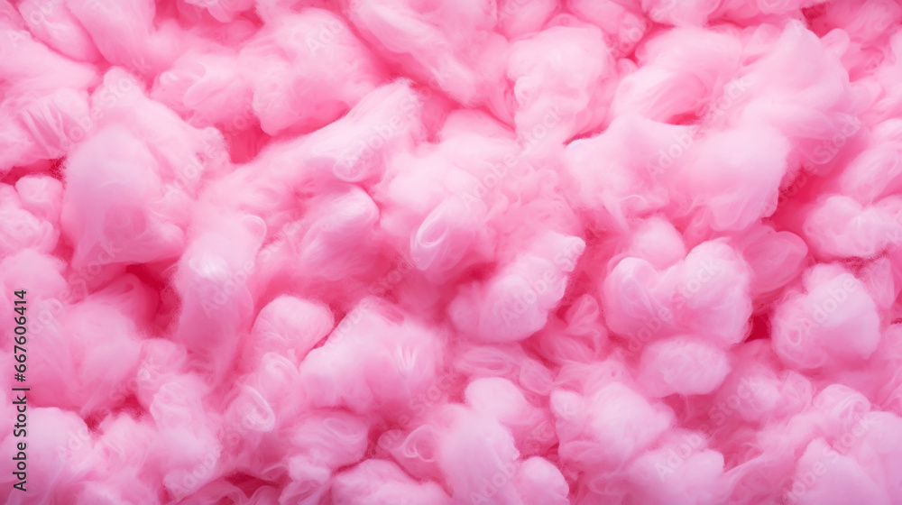 Fototapeta premium Neon pastel cotton candy background. Candy floss texture. Generative AI