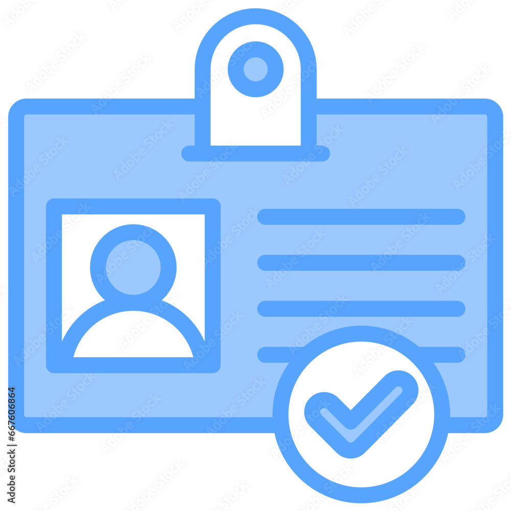 Identity Blue Icon Identity Blue Icon