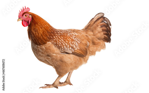 Hen On Transparent Background. © Umer Ejaz