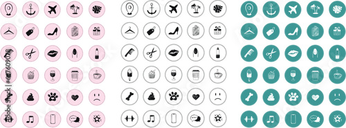 business icons set