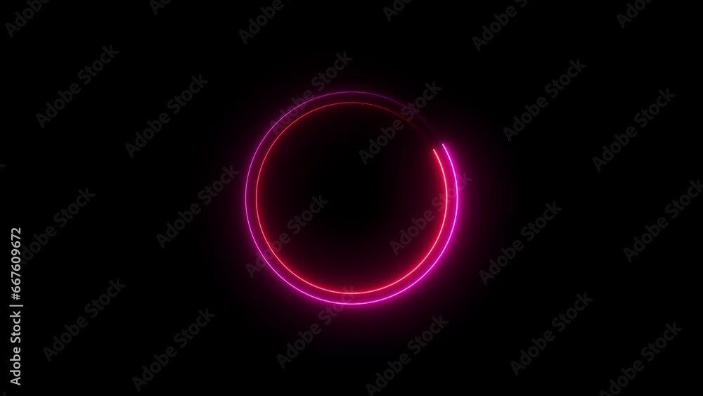 saber neon circle loop, circle loading bar loop animation saber neon circle loop, circle loading bar loop animation