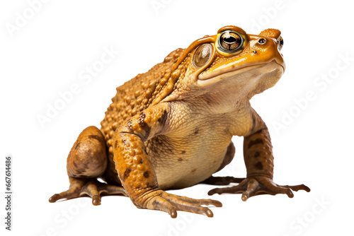 Common Toad Isolated on transparent background
